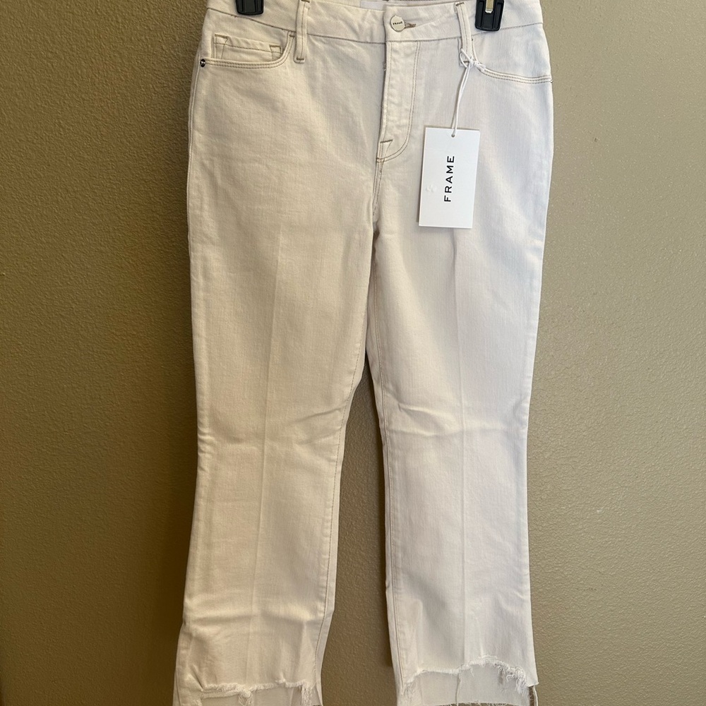 Frame Denim Le Crop Mini Boot Jeans